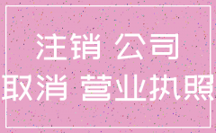 公司注销要准备什么报表