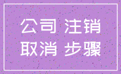 注销0报税公司