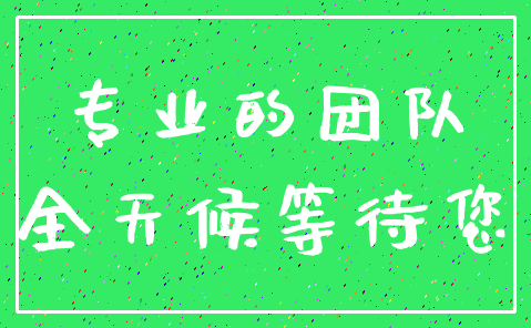 专业的团队_全天候等待您