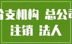 分公司是不是随时可以被总公司注销