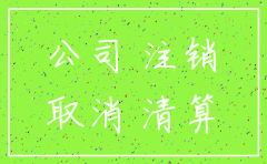 2人有限责任公司注销