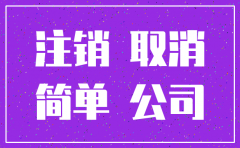 公司简易注销可以吗公示