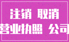 异地注销公司流程深圳