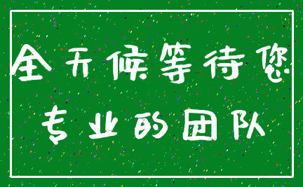 全天候等待您_专业的团队