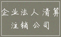 注销公司还需要法人吗