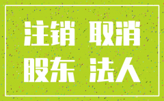 一人公司股东去世如何注销