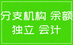 总分公司汇总报表分公司注销分录