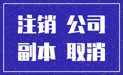 网上可以办理公司注销么