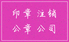 前海公司注销印章