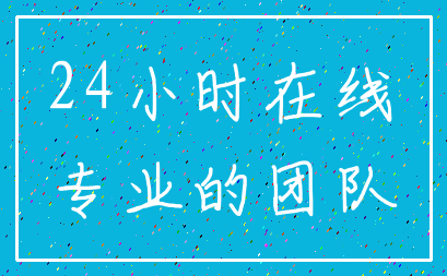 24小时在线_专业的团队