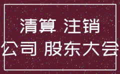 工商局申请公司注销范文