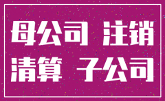 子公司注销后由出资人承担责任