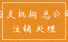分公司注销的时候亏损怎么处理