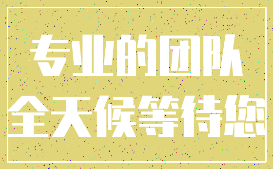 专业的团队_全天候等待您