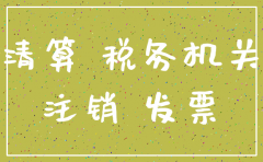 公司注销 税务局