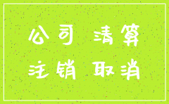 审计注销公司需要的资料