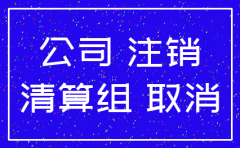公司注销需要带什么资料
