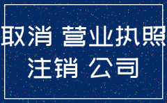 怎么从网上注销公司吗