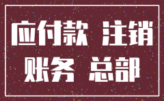 分公司注销其他应付款账务处理