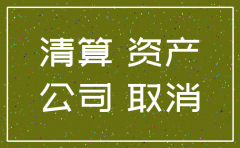 要注销公司账面资产处置