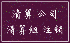 公司注销成立清算小组要求