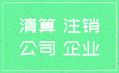 公司注销审计描述