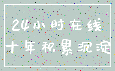 24小时在线_十年积累沉淀