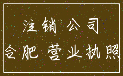 合肥市注销公司在哪