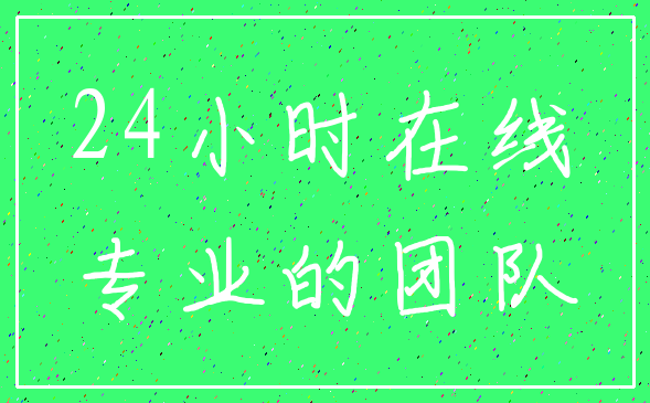 24小时在线_专业的团队