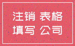 河北省注销公司表格下载
