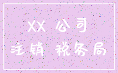 公司注销的清况说明