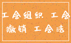 关于公司工会组织注销