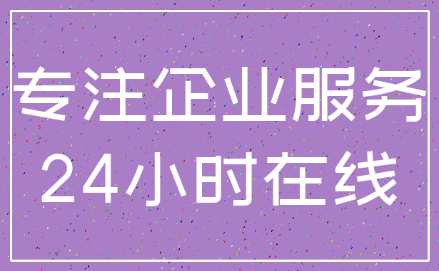 专注企业服务_24小时在线