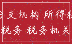 注销分公司需要交纳所得税吗