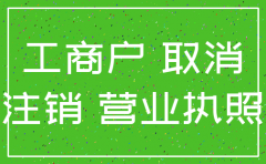 个人开公司注销怎么办理营业执照