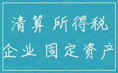 公司税务注销资产清理
