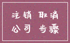 河南注销公司需要什么手续