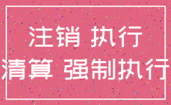 公司被执行期间注销