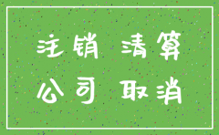 广州注销公司的一般流程