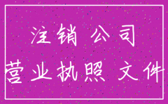 南京公司的营业执照注销