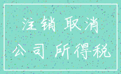 去税局注销公司需要注意事项