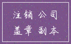 自贸区公司注销手续
