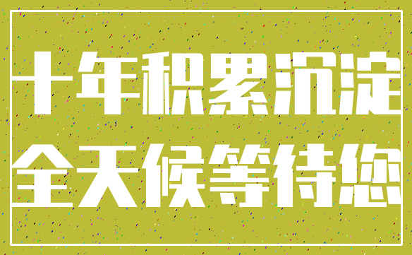 十年积累沉淀_全天候等待您