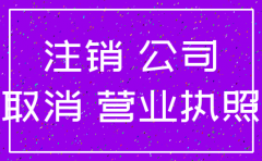 新申办的公司怎么申请注销