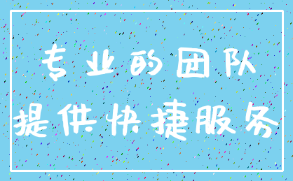 专业的团队_提供快捷服务