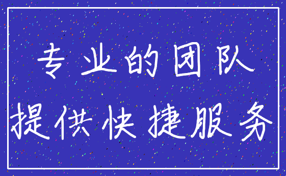 专业的团队_提供快捷服务