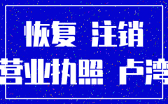 公司注销可以申请恢复吗