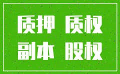 公司股权出质注销申请书