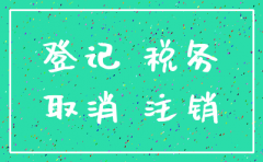 分公司注销税务登记申请报告