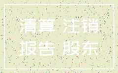 公司注销需要注销公告范文